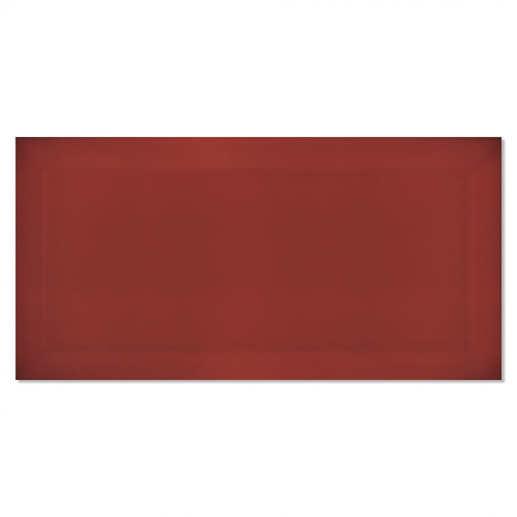 Kakel Metro Fasat Röd Blank 7.5x15 cm-0